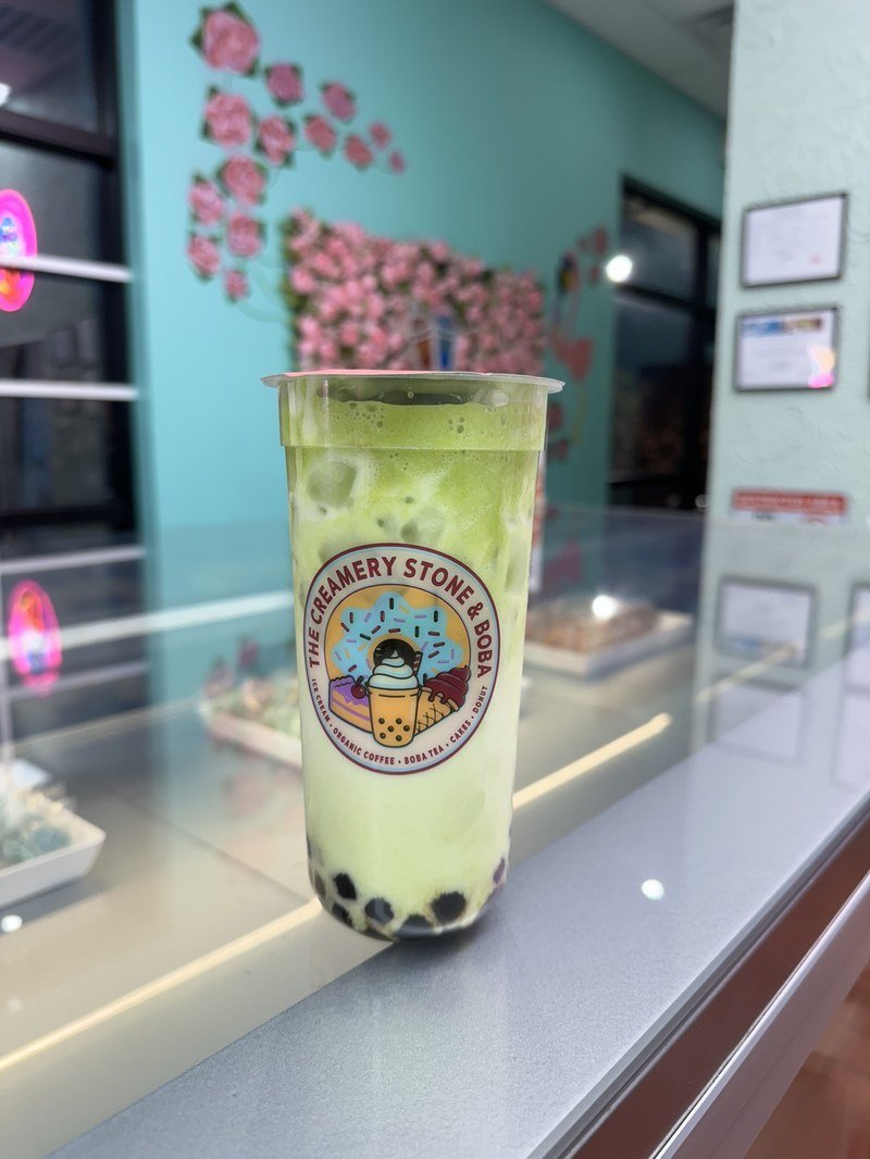 Pistachio Matcha Latte